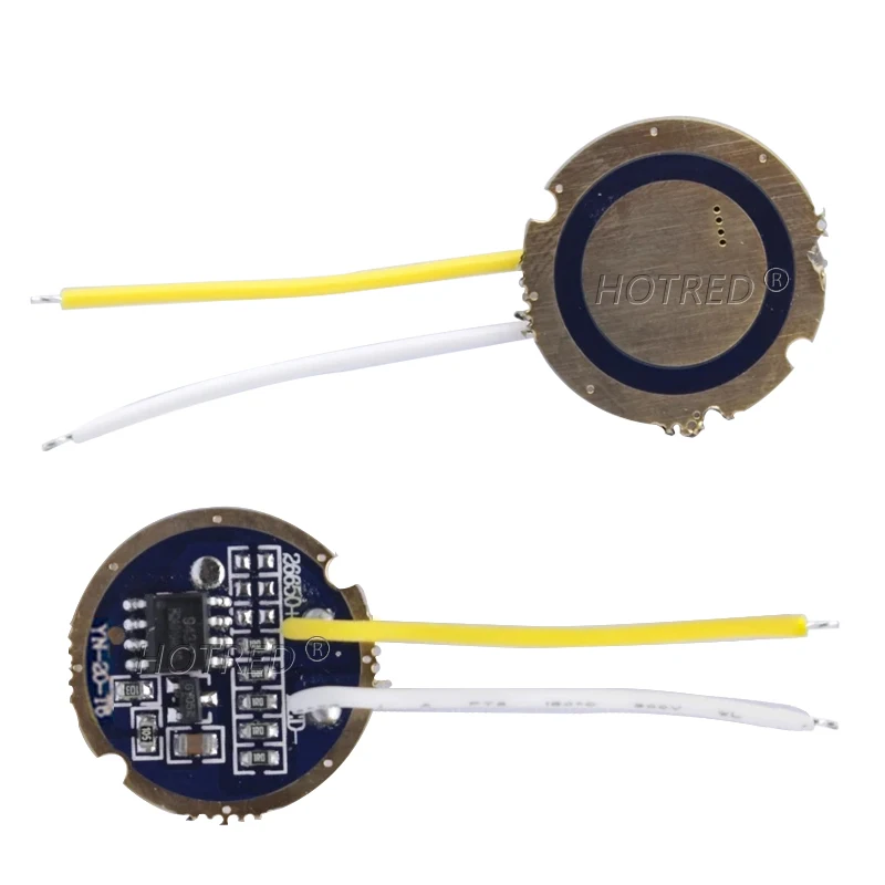 1 Bộ 10 Chiếc Cree Xml Xml2 Led T6 U2 Đèn Pin Driver 17Mm 20Mm 2.7-4.2V 2-2.2A 5 Chế Độ/1 Chế Độ Lái Xe Cho CREE XML LED Bộ Phát