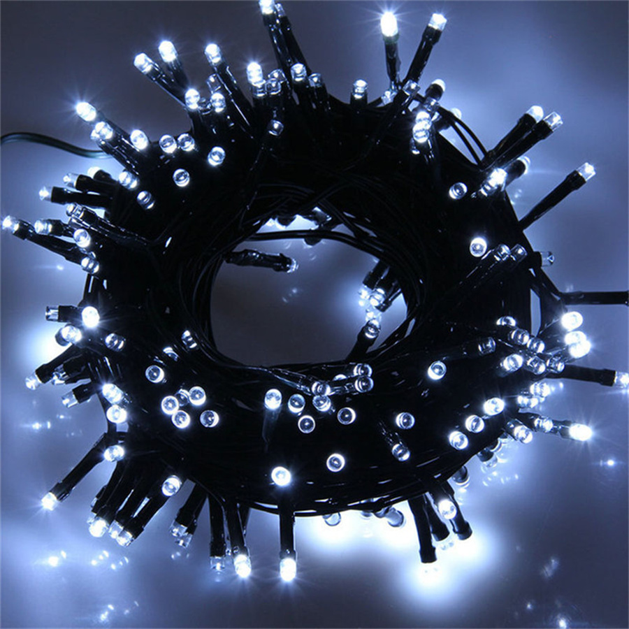 50M 500LED Garten String Lichter Weihnachten Party Hochzeit Weihnachten Baum Urlaub 8 Modus Fee Girlanden Lichter Indoor Outdoor Dekoration
