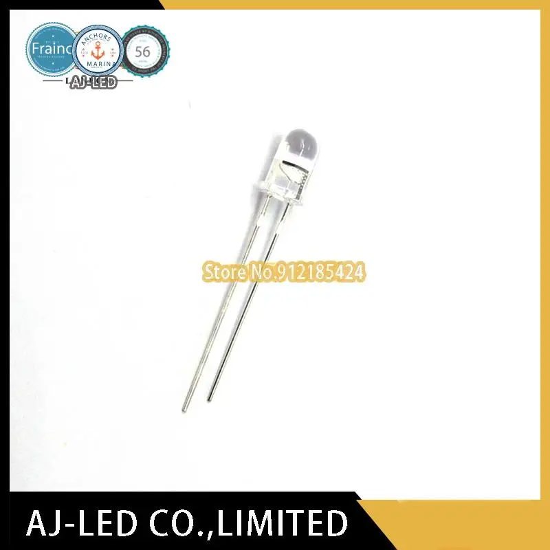 10ชิ้น/ล็อต QSD2030ซิลิคอน PIN Photodiode Infrared Receiver หลอด5มม.ความยาวคลื่น880nm มุม ± 20 °