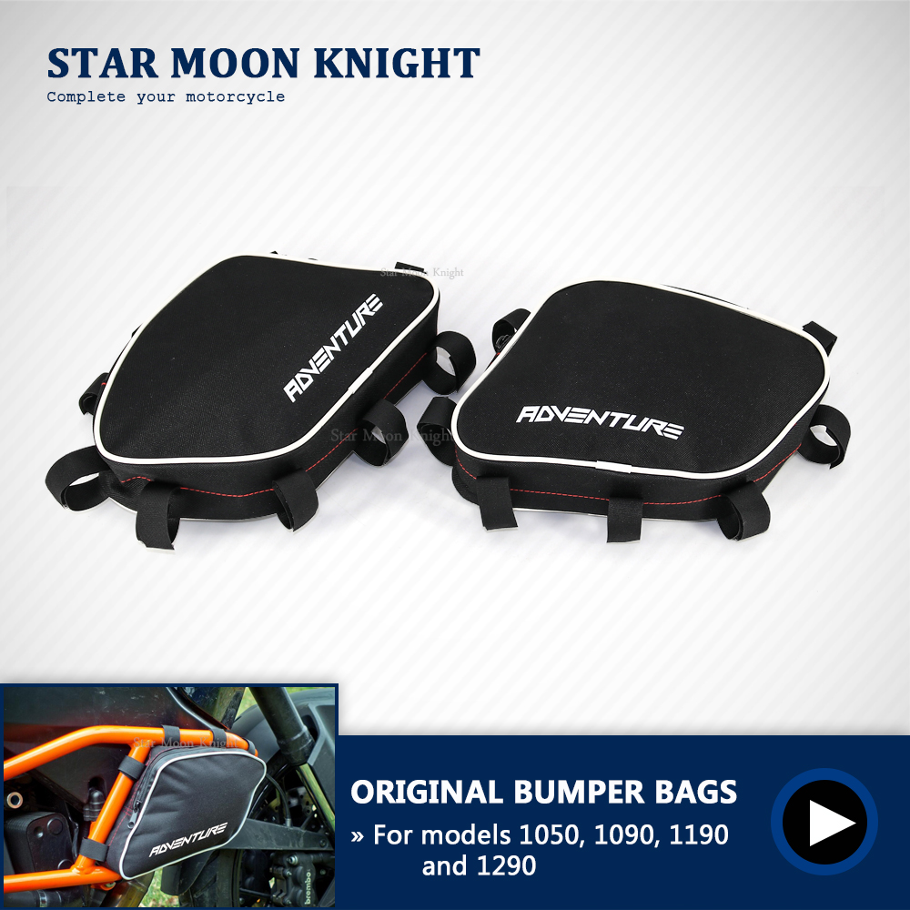 Сумки для хранения бампера для 1050 Adventure R 1190 1090 Adventure 1290 Super Adventure Crash Bars Bag