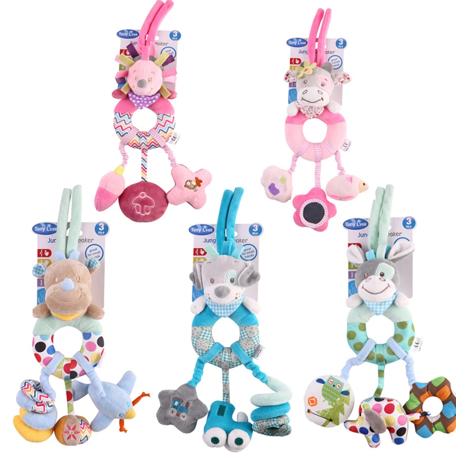 Bé Lục Lạc Đồ Chơi Giáo Dục Sớm Búp Bê Sơ Sinh Hoạt Hình Hình Trẻ Sơ Sinh Cho Bé 0-12 Tháng Tuổi Sang Trọng Di Động Chuông Đồ Chơi speelgoed