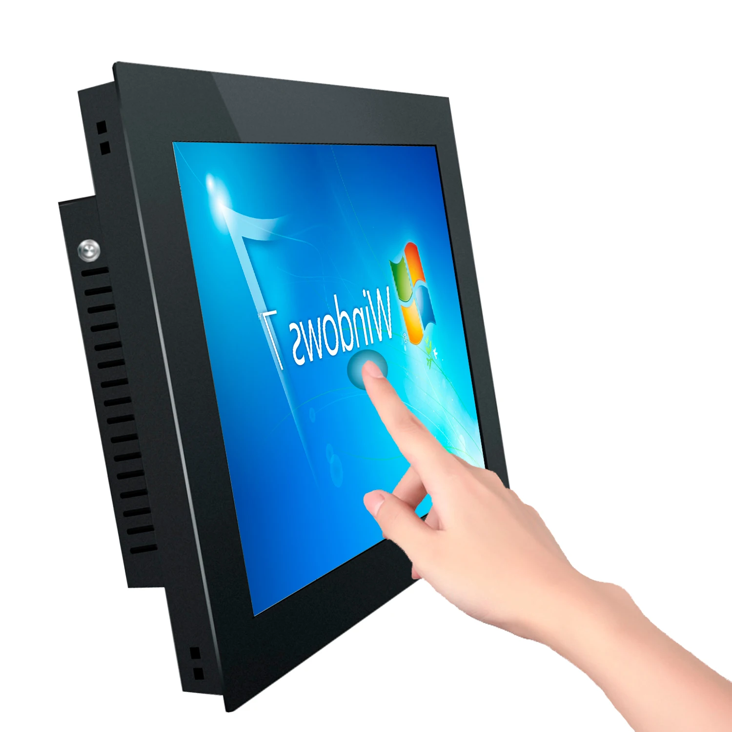 18.5" 23.6"  21.5 Inch Embedded Industrial All-in-one Computer Panel PC with Resistive Touch Screen Built-in WiFi for Win10 Pro