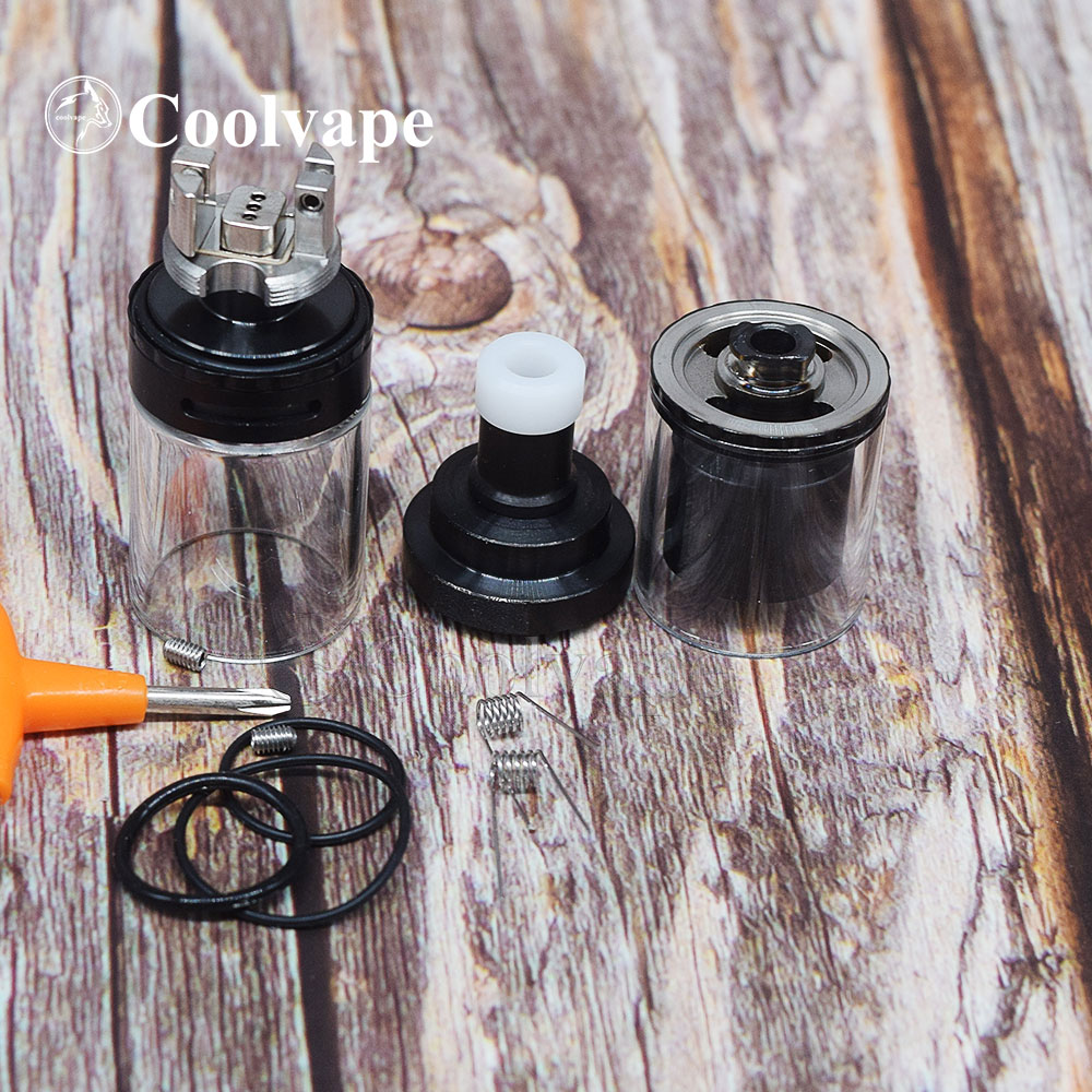 Coolvape Siren V2 GTA MTL RTA atomizador tanque de vapeo 24mm 22mm 2ml 4,5 ml capacidad cigarrillo electrónico Ajuste de flujo de aire vs Taifun GT4 S rta