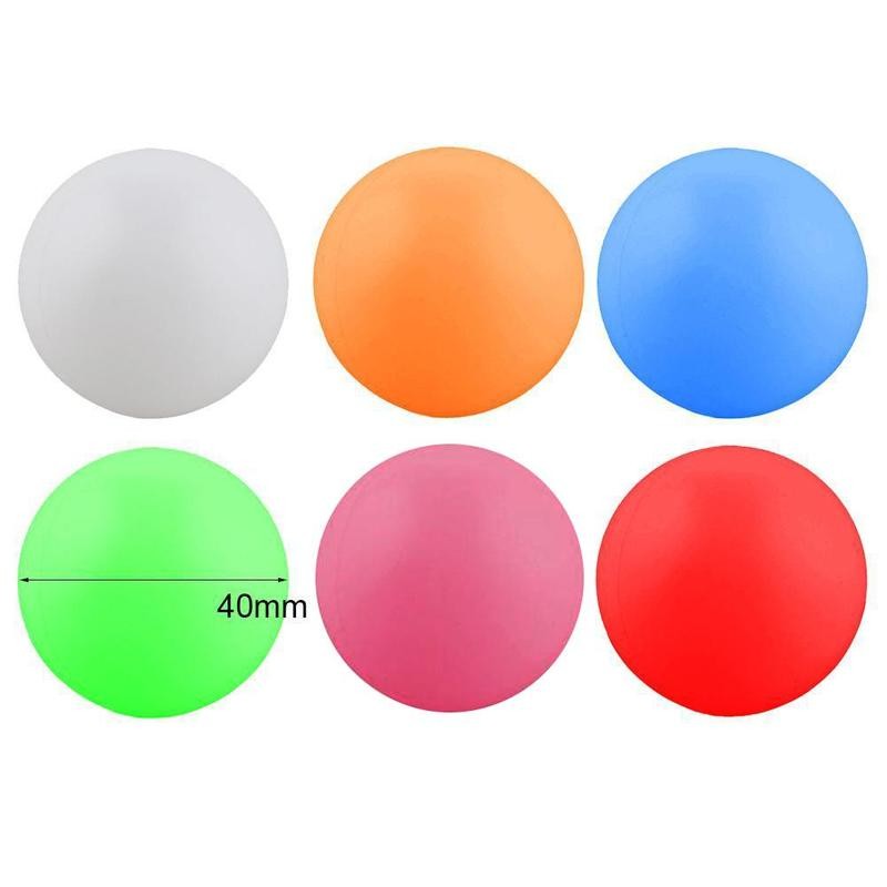 Pelotas de Beer Pong para práctica de mesa, accesorio lavable, color blanco, R3V3, 10 unids/lote