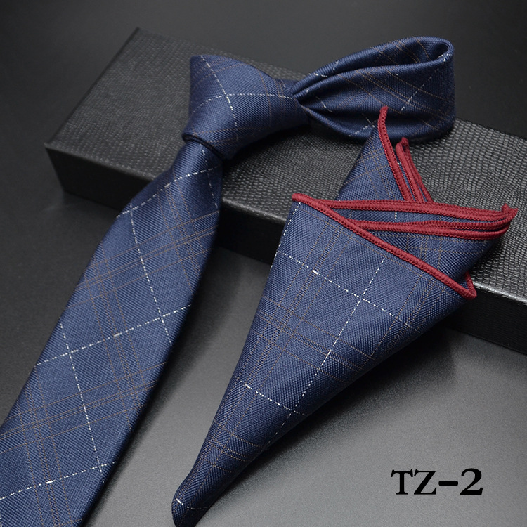 カシミア柄のメンズカジュアルネクタイセット,6cm,ぴったりフィット,ネイビーレッド,ポケット付き,スクエアスーツ,ビジネス,結婚式,パーティー
