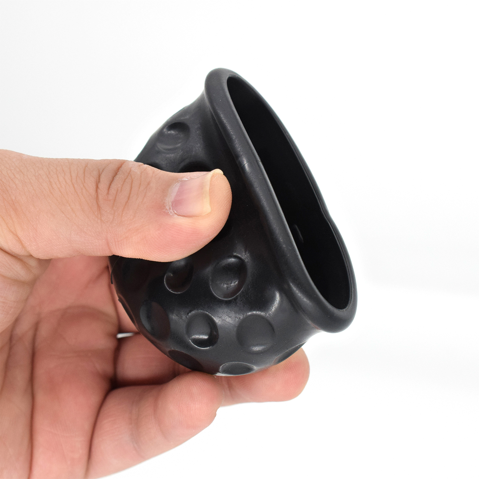 Tapa Universal de cubierta de bola de barra de remolque de 50mm, capó de bola de goma, enganche de remolque, protección de bola de remolque, cubierta de bola de remolque, accesorios negros para coche