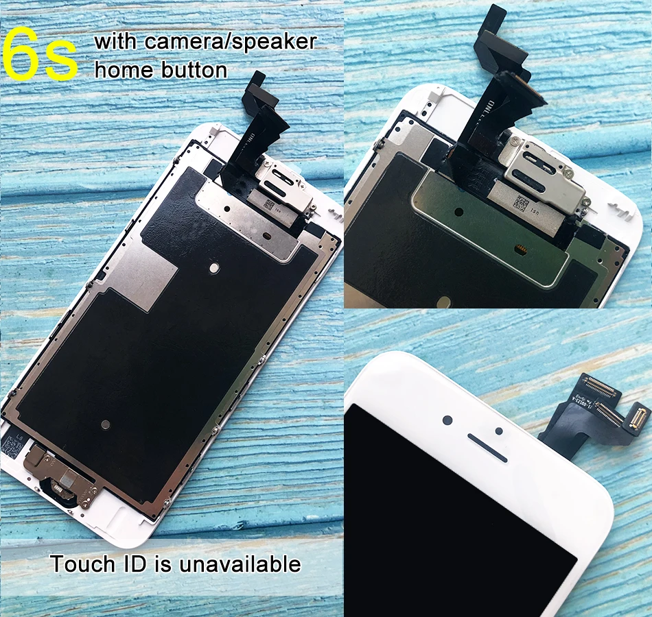 Dành Cho iPhone 6 Màn Hình LCD Full Bộ Lắp Ráp Hoàn Chỉnh Cảm Ứng Cho Màn Hình iPhone 6S Thay Thế Màn Hình Dành Cho Iphone 7 Màn Hình Lcd + Nút Home