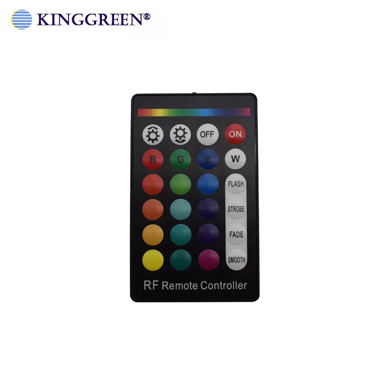 1X ความสว่างสูง RGB LED 16W เครื่องยนต์ไฟเบอร์ออปติกพร้อมรีโมทคอนโทรล RF 24key