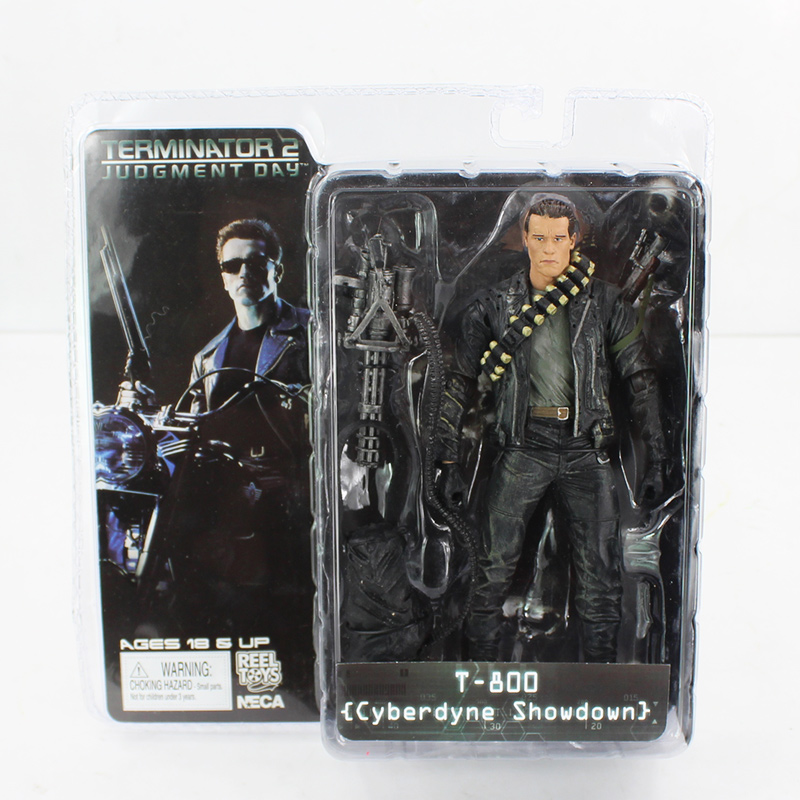 NECA ターミネーター T-800 T-1000 内骨格 PVC アクションフィギュアコレクタブルモデル玩具