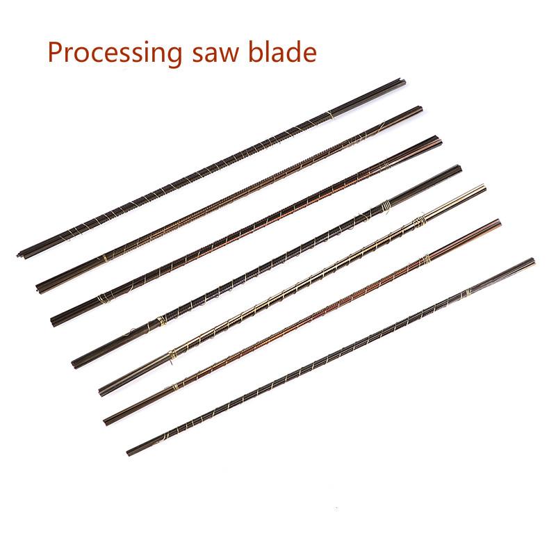 12 stücke Juwelier Schmuck Metall Schneiden Sägeblatt Set Handwerk Schmuck Design und Reparatur Edelsteine Holz Hand Werkzeuge Rolling Spir