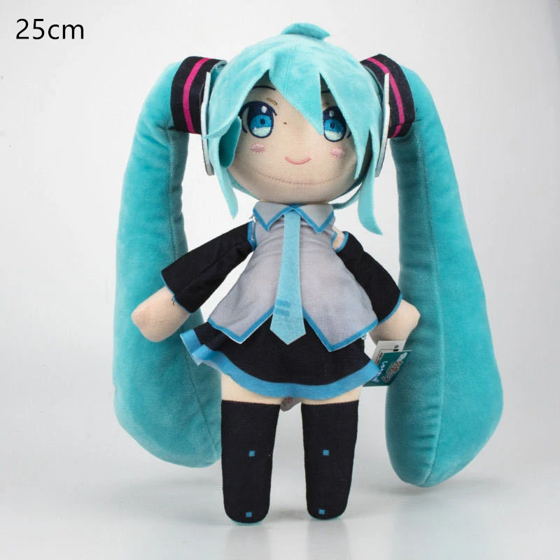 25-32Cm Anime Nhật Bản Sang Trọng Đồ Chơi Nhồi Bông Hatsune Miku Sang Trọng Búp Bê Mềm Gối Tương Lai Búp Bê Dễ Thương Quà Tặng Giáng Sinh dành Cho Trẻ Em