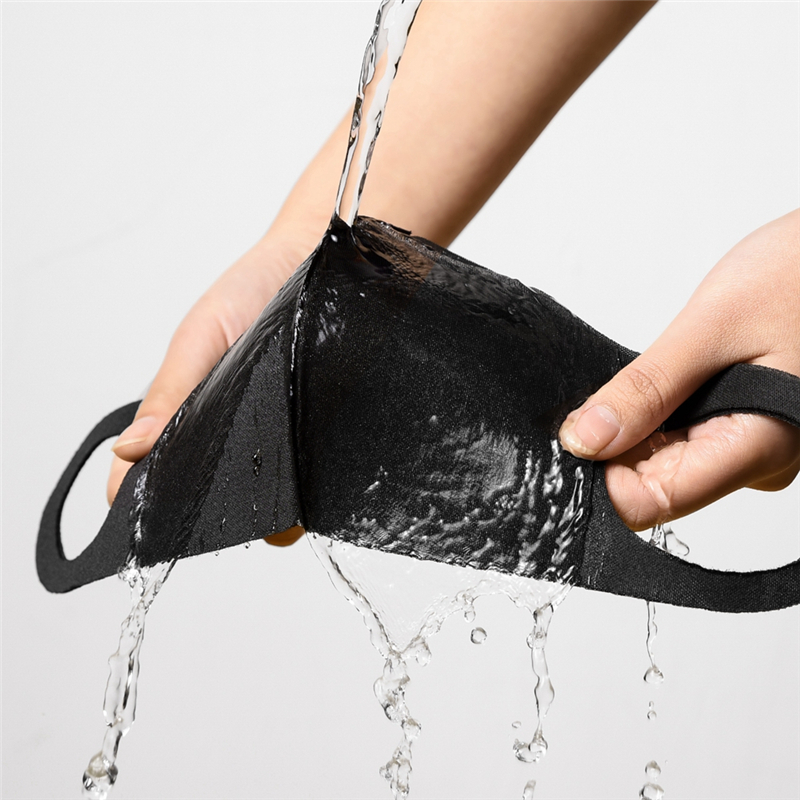 Mascarilla facial de algodón de seda fresca para hombre y mujer, lavable, reutilizable, antipolvo, a prueba de viento, mufla bucal, transpirable PM2.5 PM042