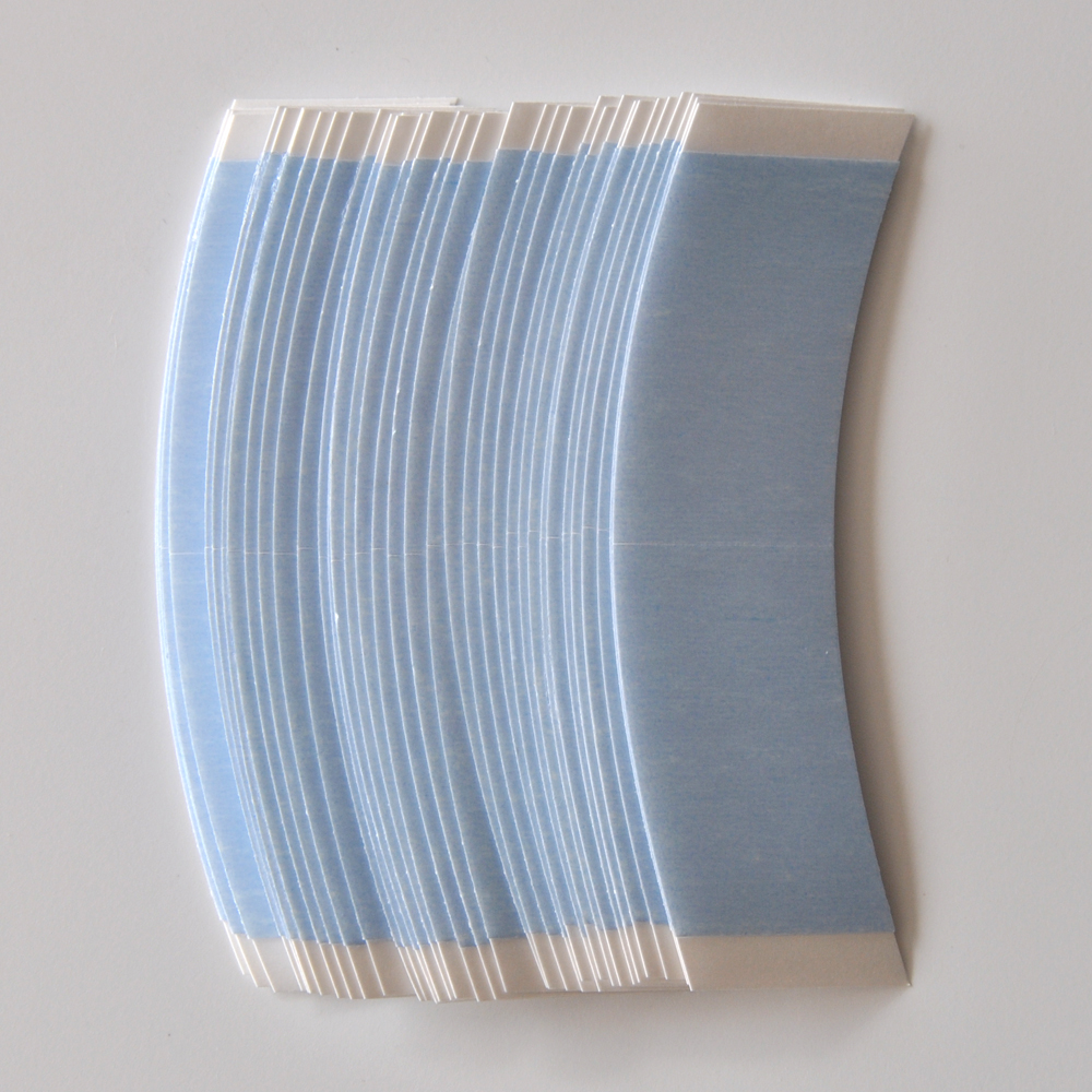 36 teile/los Perücke Band für Spitze Perücken Blau Perücke Band Doppelseitige Haarband Für Spitze Perücke/Toupet/haar Stück