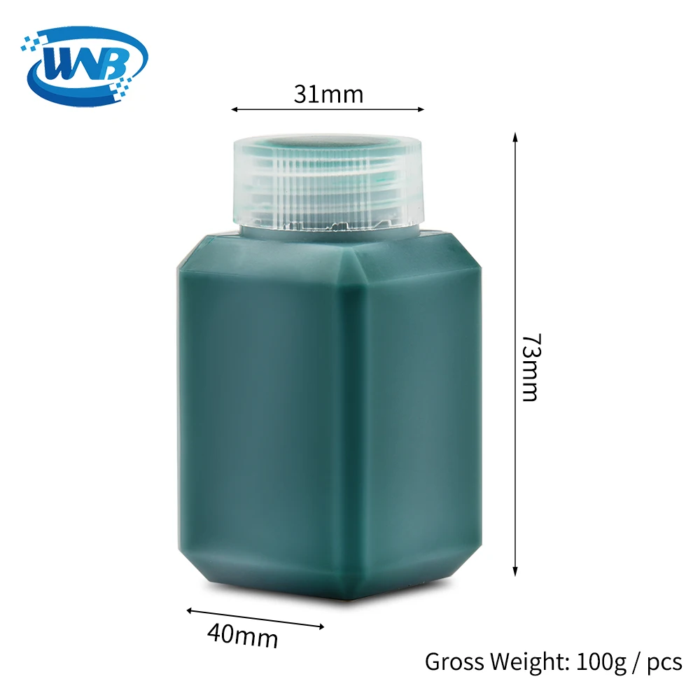 WNB 100g UV แสง Curable Solder Mask หมึกป้องกันการกัดกร่อน Arcing BGA PCB SMD Circuit Board ซ่อมเชื่อมสีน้ํามัน