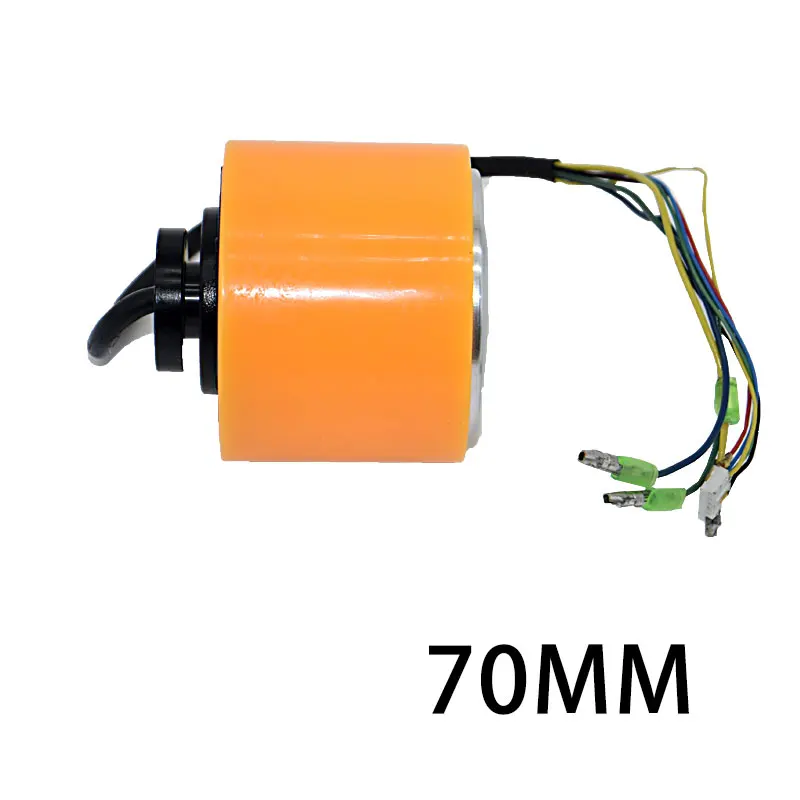 DIY สเก็ตบอร์ดไฟฟ้าทนทาน70มม.83มม.90มม.600วัตต์ Dual Drive Hub ชุดมอเตอร์ Brushless รีโมทคอนโทรลสกูตเตอร์มอเตอร์