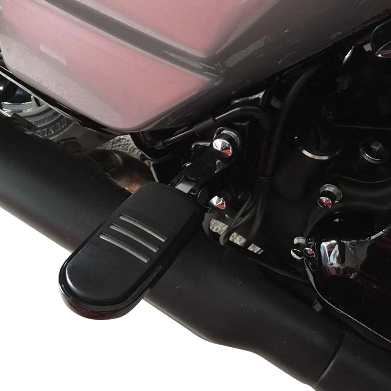 Untuk Harley Touring Softail Dyna Sportster Motorcycle 10Mm Highway Male Mount-Style Foot Peg Pedal Pijakan Kaki (Hitam/Krom