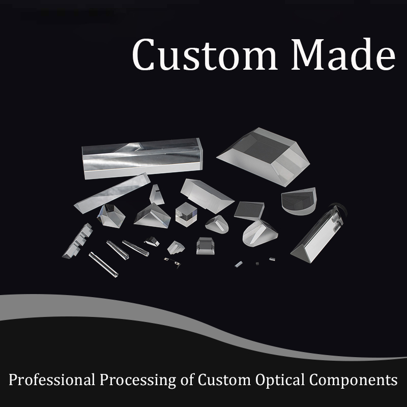 Optik Lensa Cembung Kaca Pembesar K9 Kaca Warna Prisma Kustomisasi Dukungan