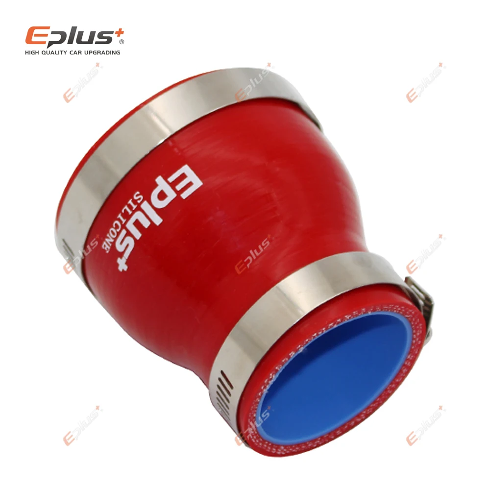 EPLUS Đa Năng Silicone Lửng Ống Thẳng Lớn Đến Bé Cổng Kết Nối Ô Tô Intercooler Turbo Lượng Ống Nối Đỏ Nhiều Kích Thước