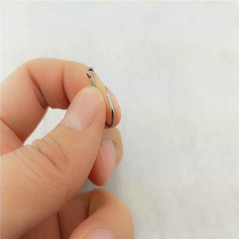 120 Chiếc Thép Carbon Lưỡi Hiệu Quả Thép Gai 3 #-12 # Fishhooks Có Lỗ Jig Cá Chép Bay lưỡi Câu Cá Lóc Con Sâu Pesca Giải Quyết