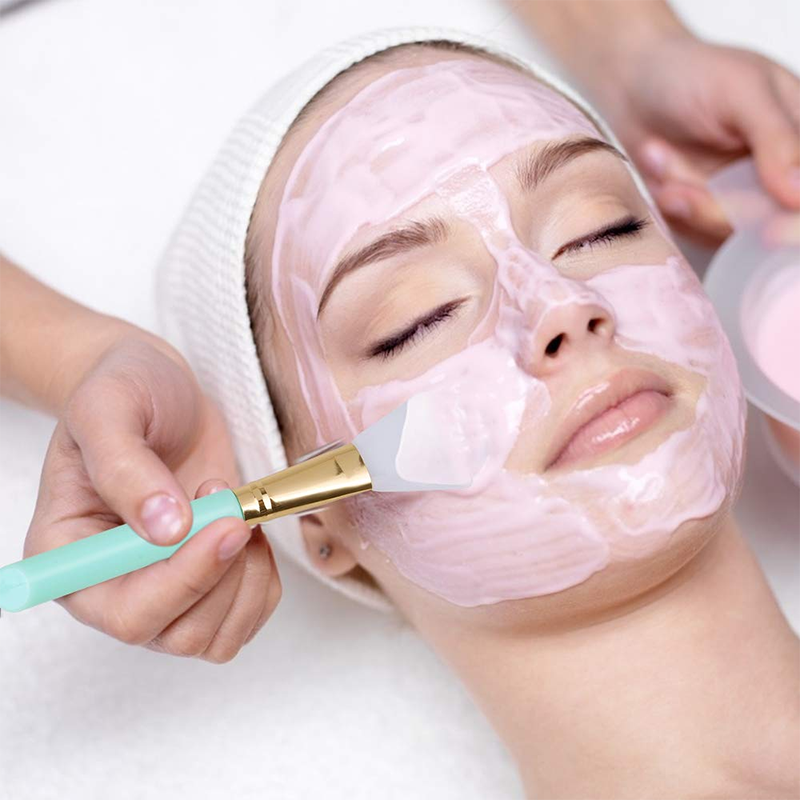 Женская мода Мягкая силиконовая маска для макияжа лица Кисть для смешивания грязи Мягкая женская кожа Инструмент для ухода за лицом Силиконовая кисть Маска