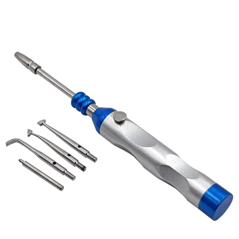 Removedor de corona Dental automático/Manual, removedor de corona ajustable de 4 cambios, herramienta de restauración de dientes de laboratorio de acero inoxidable