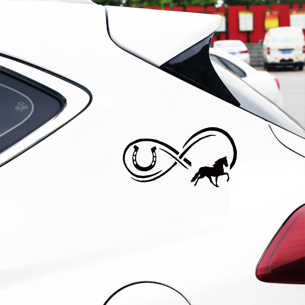 Stiker Mobil Kuda Stiker Tapal Kuda untuk Mobil Auto Motor Bumper Pintu Jendela Tubuh JAYJOE Stiker Mobil Vinil