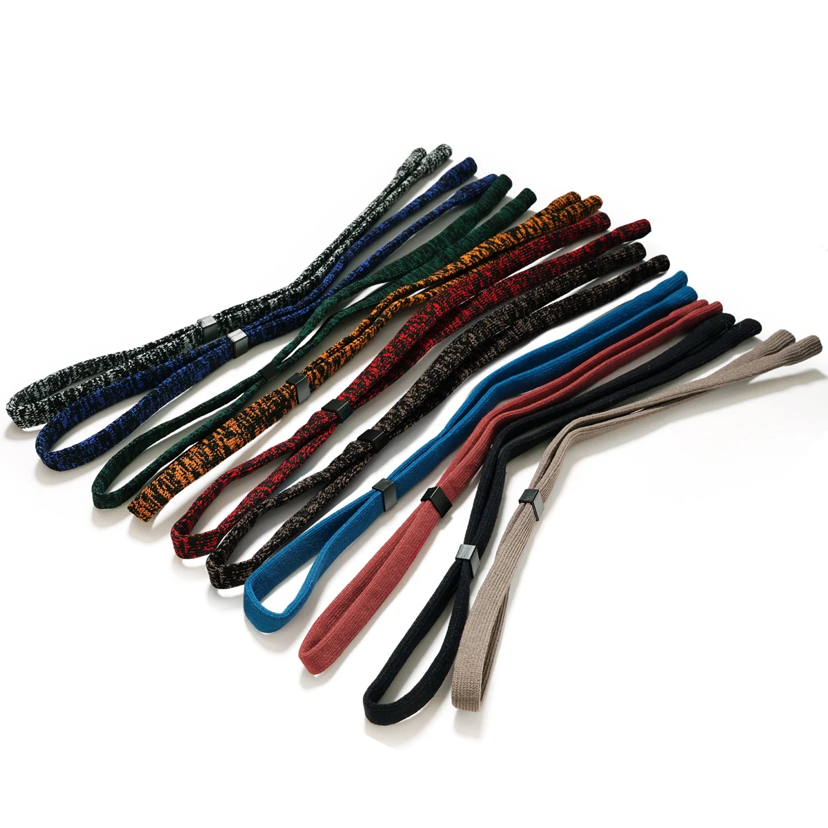 Corda per occhiali da sole antiscivolo Corda per occhiali unisex per sport all'aria aperta Donna Uomo Occhiali per occhiali Cordoncino per occhiali Tracolla in poliestere elastico