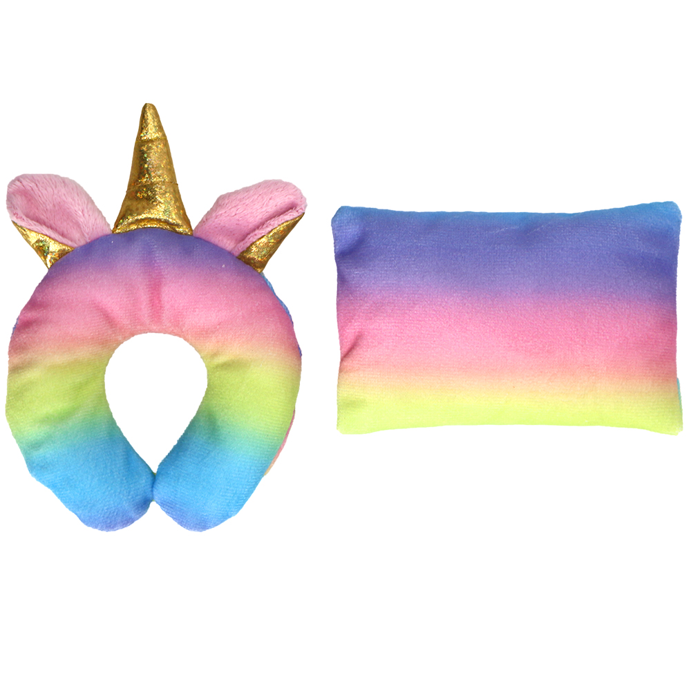 Кукольный спальный мешок для кукол 43 см, милая подушка с единорогом, 17-18 дюймов, аксессуары для новорожденных кукол, подарок на день рождения для американской девочки