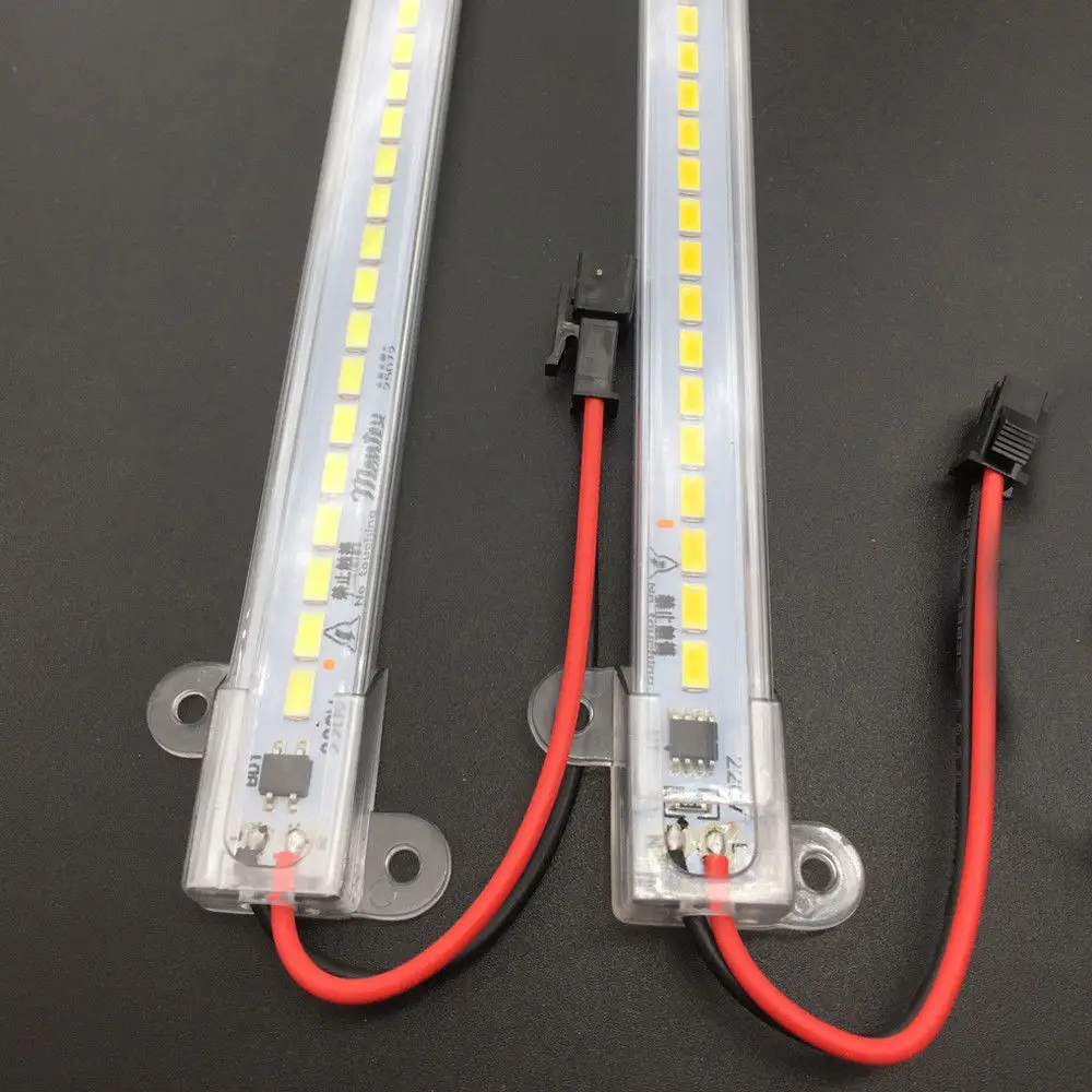 AC 220 V LED Starre Lichtleiste Hohe Helligkeit 30 cm/40 cm SMD LED Leuchtstofflampenröhre Bar Branchen Vitrine Display Lampe