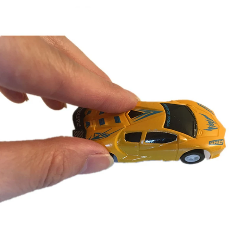 8 ピース/ロット子供ミニプルバック車のおもちゃ赤ちゃん漫画レーシングバス車モデル教育シミュレーション車両のおもちゃ男の子のギフト