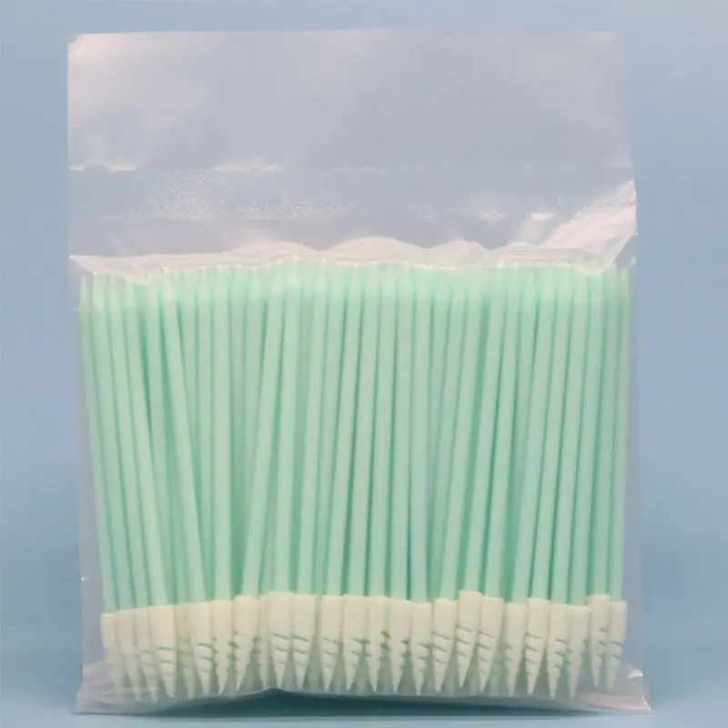 100Pcs/Pack Kleinen Spitzen Tipps Tuch Kopf Reinigung Tupfer Lint Staub Kostenloser Sticks für PCB Board Elektronik Kleine bereich