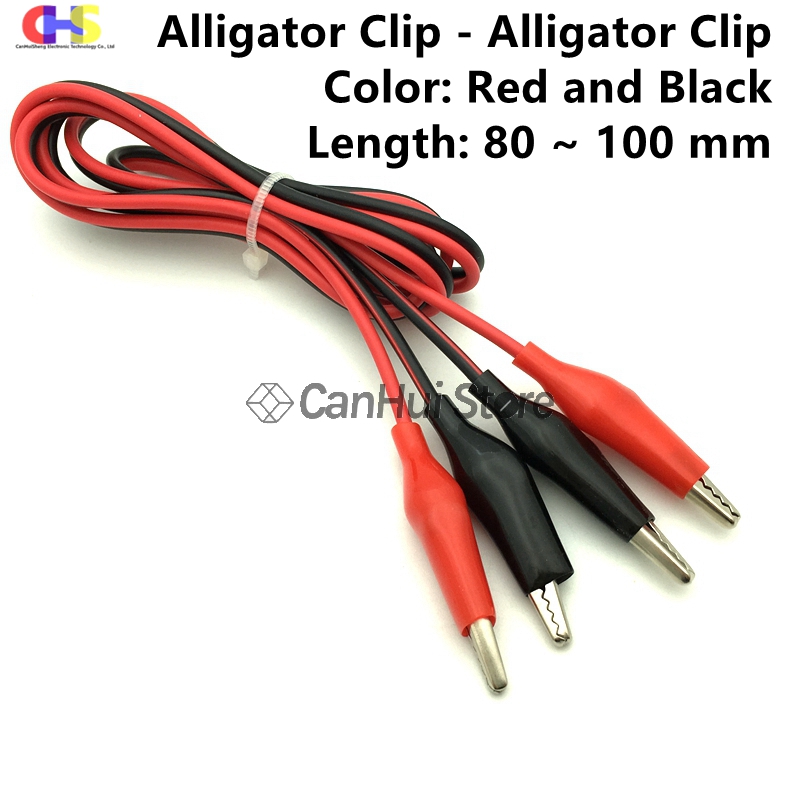 Pinzas de cocodrilo con enchufe Banana de 4MM, pinzas eléctricas de cocodrilo de plomo de prueba DIY, conector de Cable de gancho de prueba, multímetro de sonda Dual