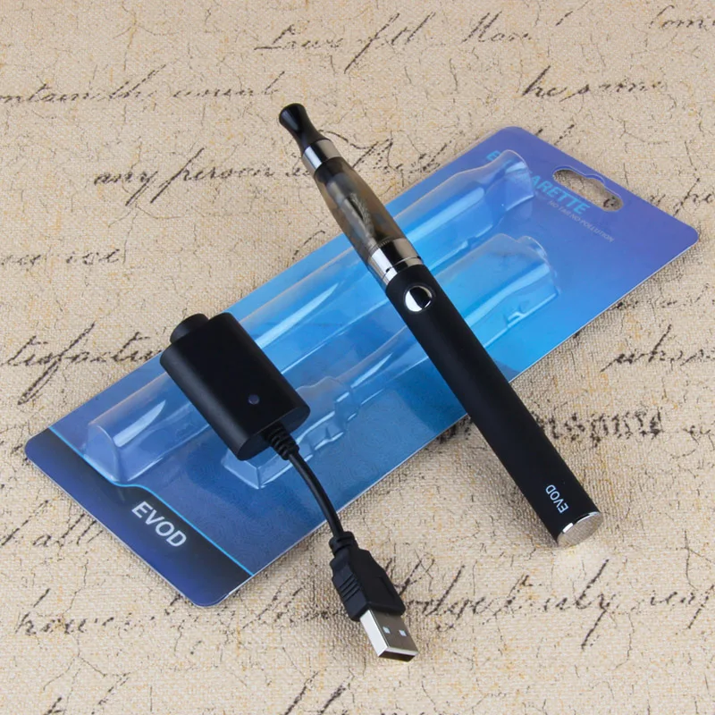 E-Zigarette Single TOP CE4 EVOD Kit Elektronische Zigarette 900 mAh eGo Verdampfer 1,6 ml Zerstäuber Shisha Vape Pen Set