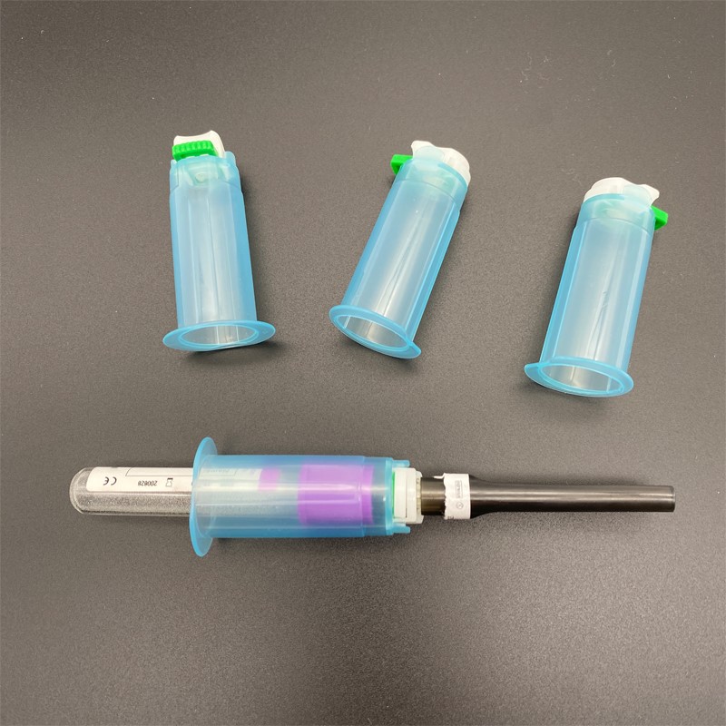 바늘이없는 혈액 수집을위한 1pcs 일회용 진공 혈액 수집 튜브 바늘 홀더