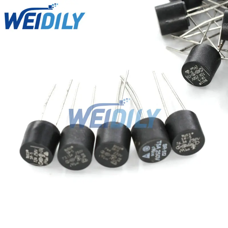 円筒形ヒューズブローヒューズ、0.5a、1a、1.6a、2.55a、3.15a、4a、5a、6.3a、250v、t0.5a、t1a、t2a、t3a、t3.15a、t6.3a、250v、SR-5、2ピン、20個