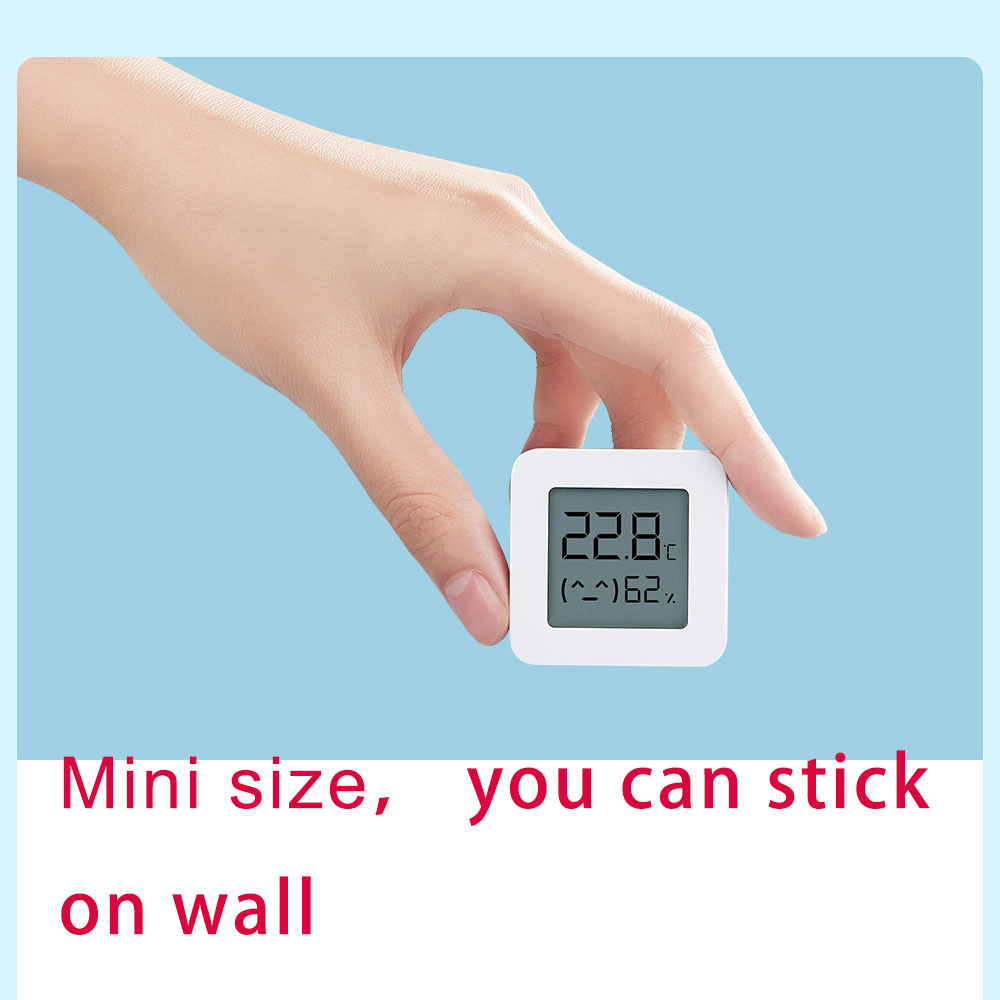 XIAOMI Mijia Bluetooth Termómetro 2 Inalámbrico Inteligente Eléctrico Digital Higrómetro Termómetro Funciona con Batería