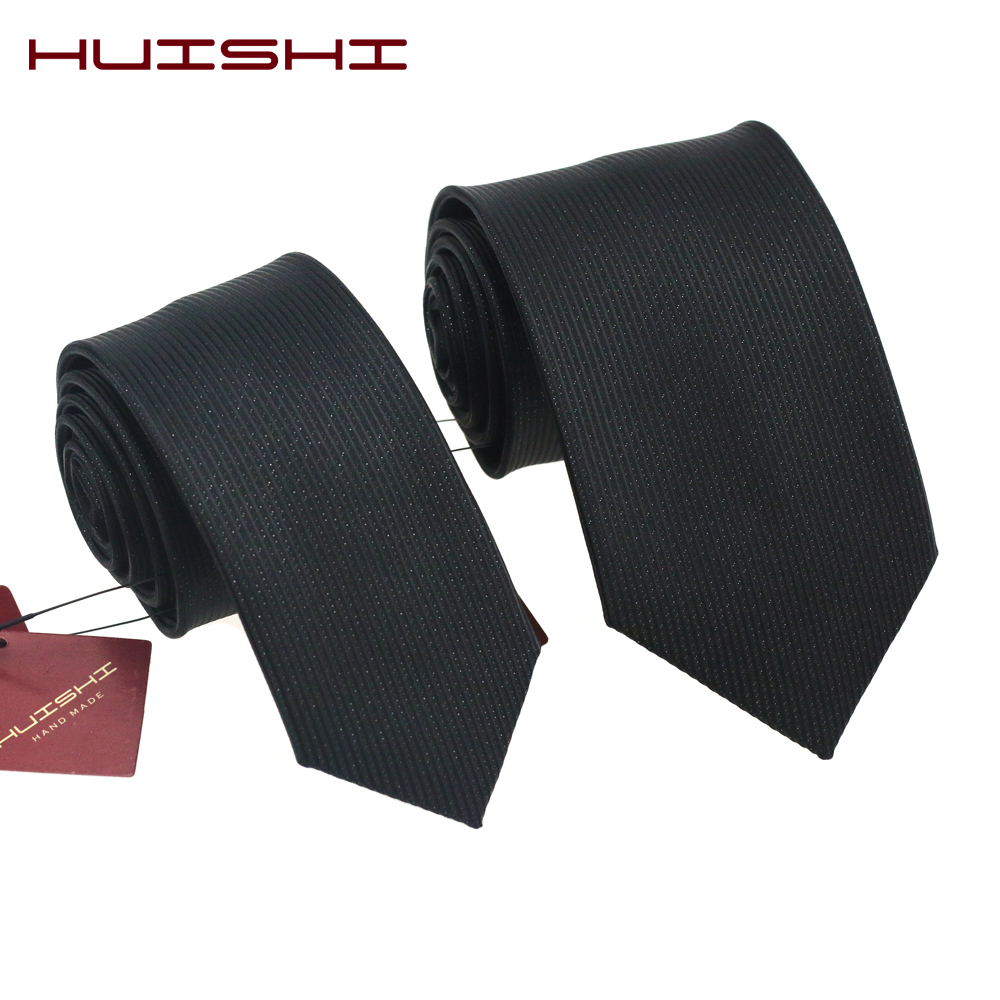 สไตล์อังกฤษขาย Mariage เนคไทกันน้ําอย่างเป็นทางการสีดําสีทึบ Unisex ลายผู้ชายสําหรับของขวัญคอ Tie ผู้หญิง