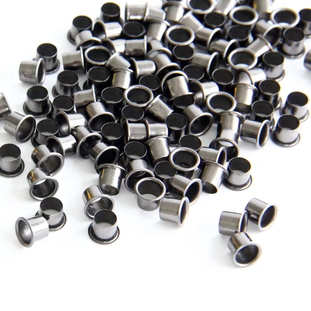 100 occhielli per guaina Kydex fai da te 6mm 7mm parti di utensili manuali per rivetti