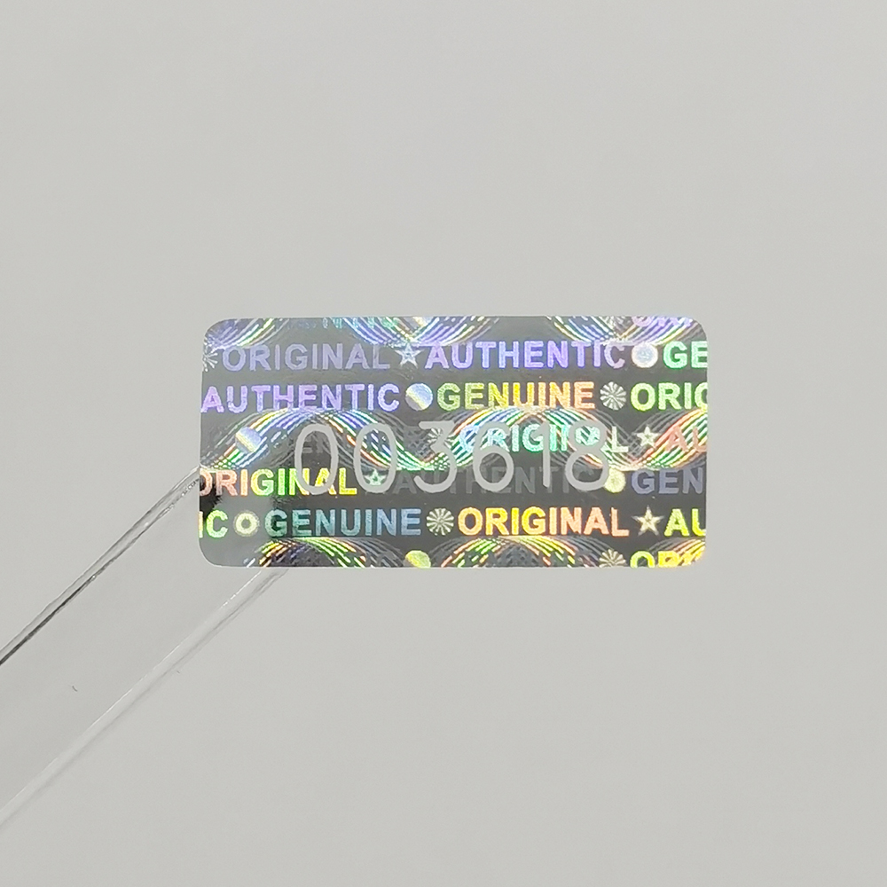 Tamper Proof Holograma Adesivos, Etiqueta De Vedação De Segurança, Garantia Void Sticker, Número de Série Único, 20x10mm, 280Pcs