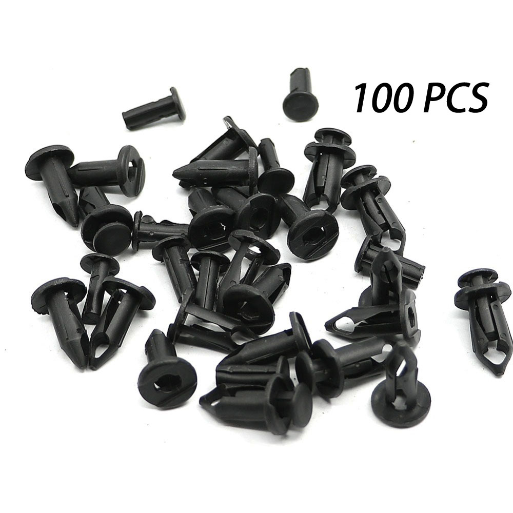 100 Chiếc ATV 8Mm Ốp Lưng Dây Đinh Tán Kẹp Xe Bình Giữ Fairing Đầm Body Viền Bảng Điều Khiển Ốc Vít Cắm Cho Polaris Dân Thể Thao XP Biệt Động RZR
