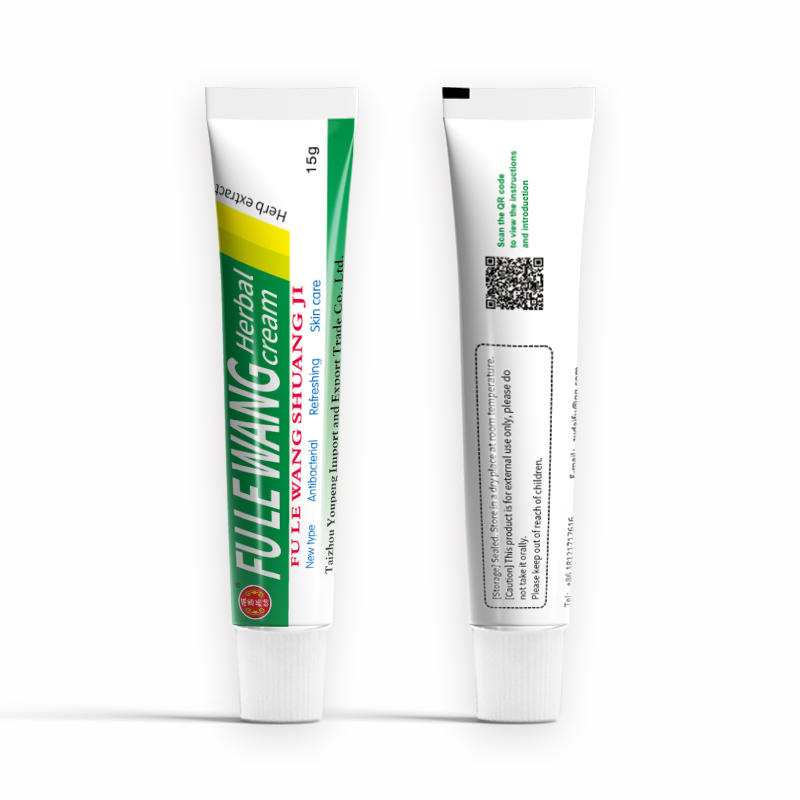 YIGANERJING FULEWANG Crema para Psoriasis, crema para el cuidado de la piel, Dermatitis, Eczema, ungüento, tratamiento, 15g