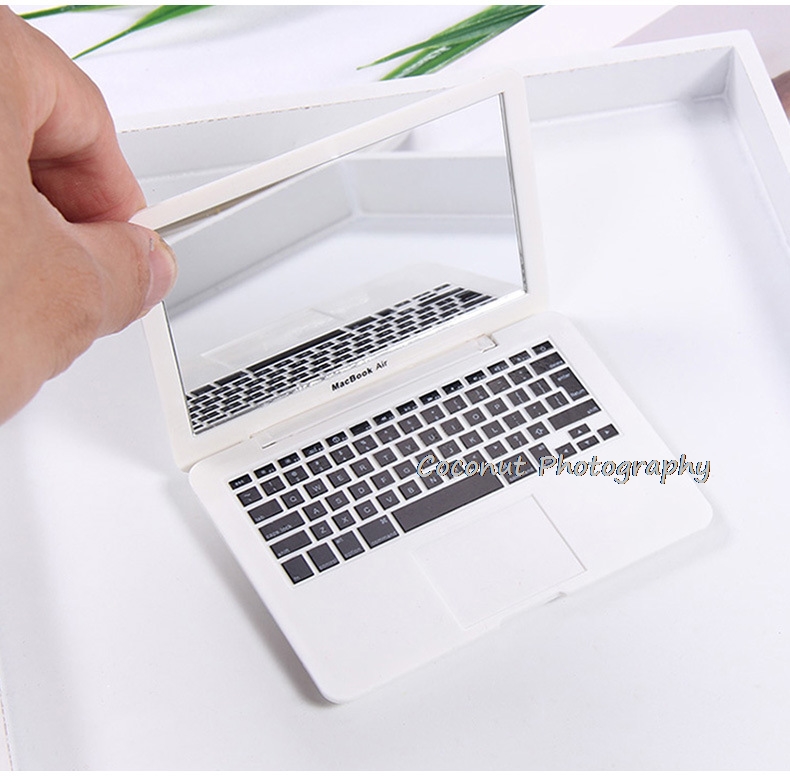 ココナッツ新生児写真プロップミニノートpc撮影アクセサリークリエイティブ赤ちゃんmoderntheme写真デコレーション小説飾り