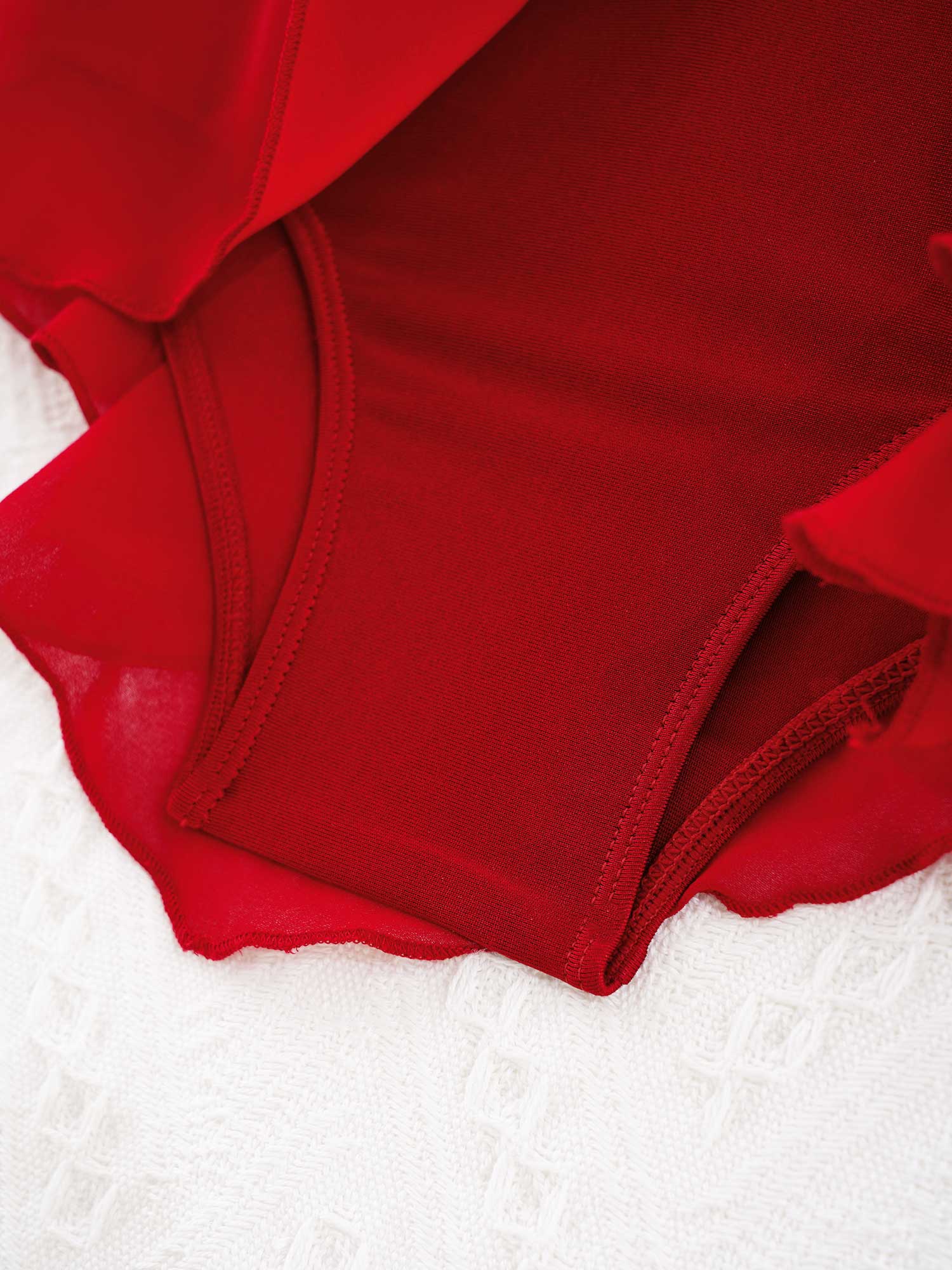 Robe de Patinage sur Glace pour Fille, Tutu de Ballet, Justaucorps à Manches sulfen Maille, Costume de brev