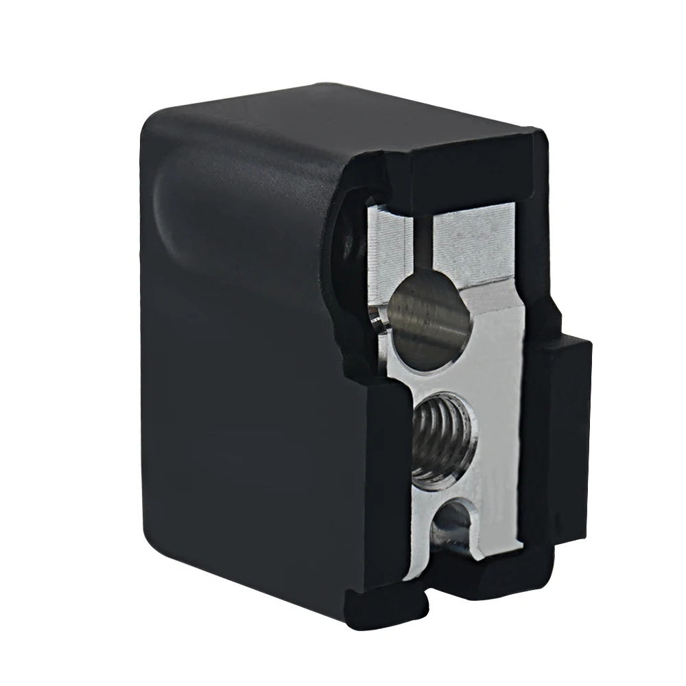 KINGROON Núi Lửa Đun Nóng Khối Máy Đùn Nhôm Hotend Núi Lửa PT100 Nóng Khối Lưng Silicon Case 3D Máy In Phần