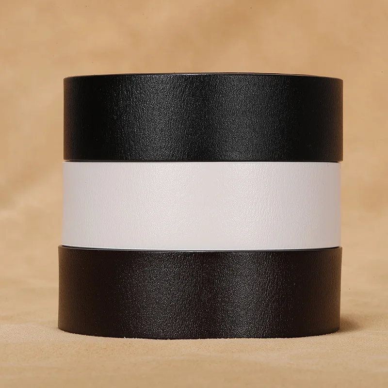 Cinto de couro de vaca de alta qualidade masculino fivela automática sem fivela moda cinto de couro genuíno para homem sem fivela