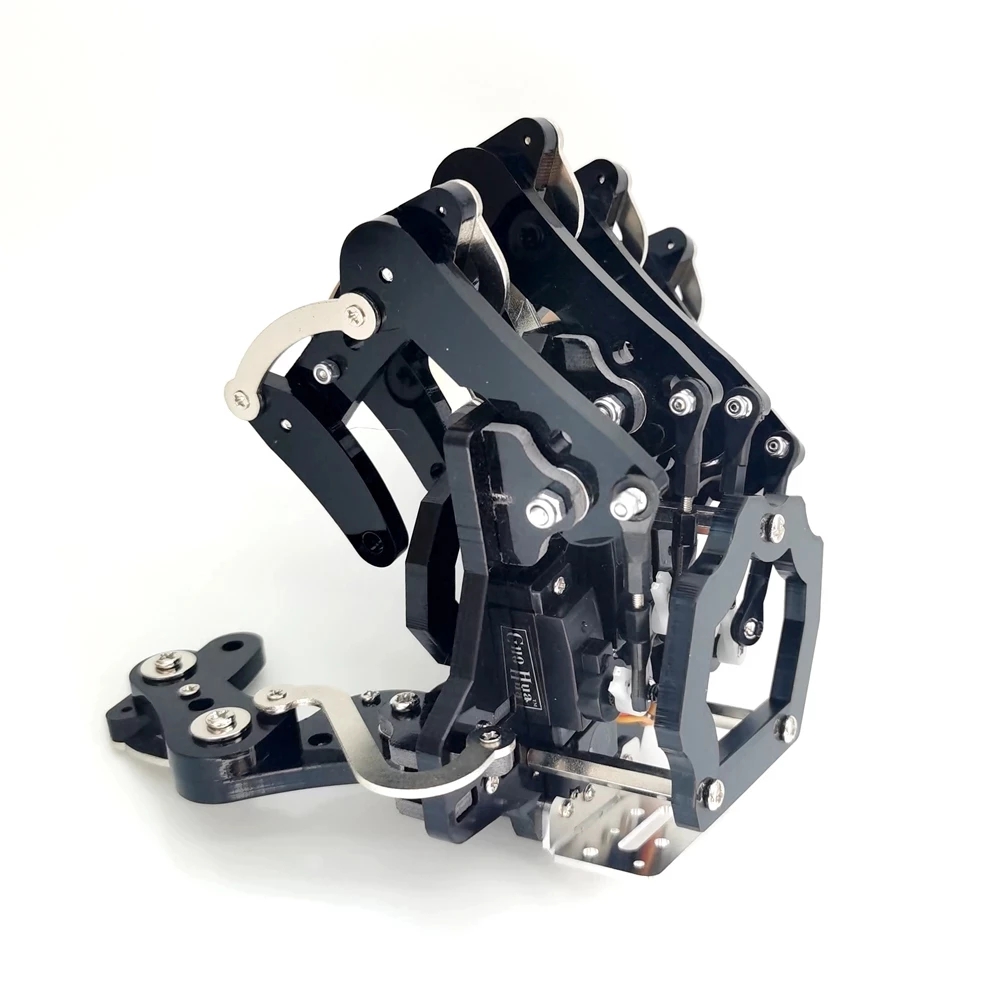 5 Dof ロボットハンド 5 本の指サーボ制御左右バイオニックパーム組み立てグリッパー Arduino/ESP32 プログラマブルロボット用