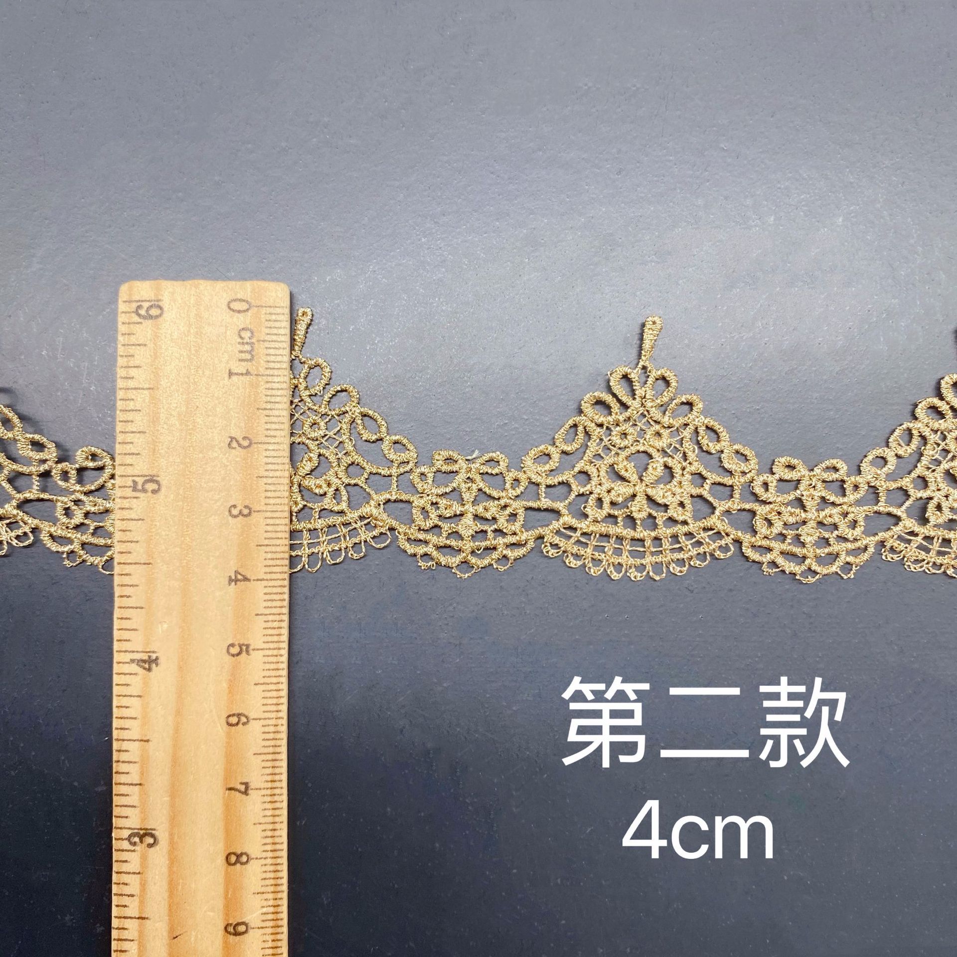 3 jardas flores bordadas amor tecido de renda dourada fita guarnição decorações artesanais pano diy acessórios de costura de casamento