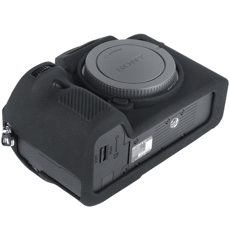 Untuk Sony A7M3 A7III A7R3 A7RIII Casing Pelindung Tubuh Kamera Karet Silikon Sampul Pelindung Tas Kamera Kulit
