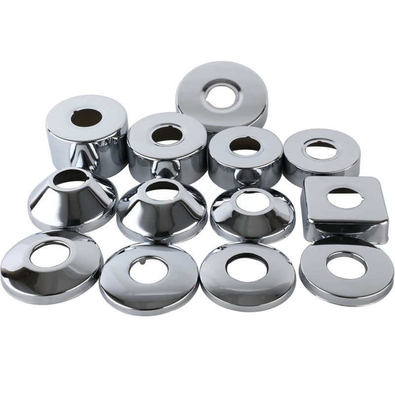 2PCS 1/2 "3/4" ก๊อกน้ําตกแต่งสแตนเลสสตีลท่อ Heighten แผงวาล์วก๊อกน้ําห้องครัวอุปกรณ์เสริม