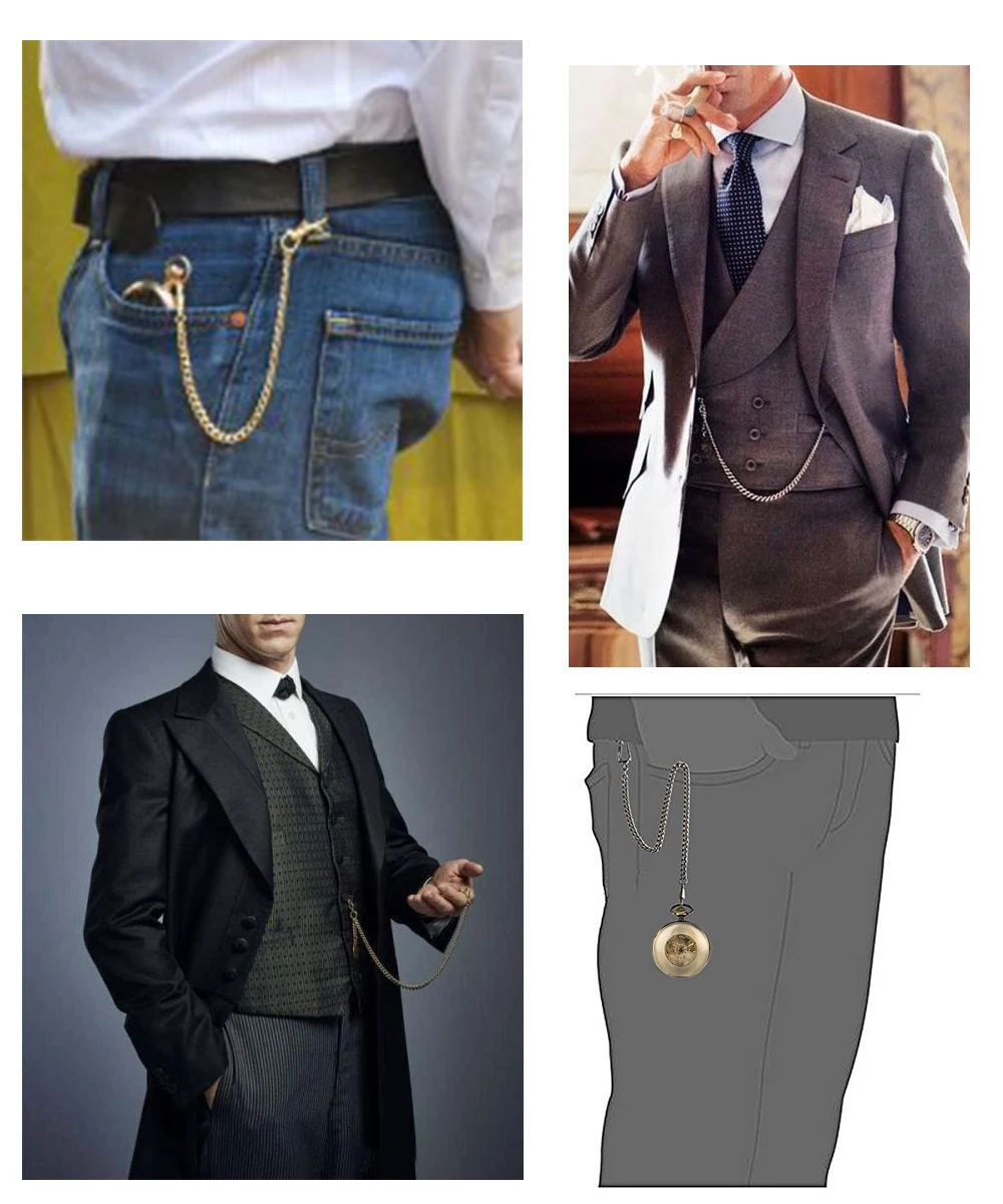 Selbstaufziehende Taschenuhr, Kupfer, modisch, Bronze-Anhänger, glatt, Retro-Skelett, Unisex, automatisch, mechanisch, stilvoll, Thanksgiving-Geschenk